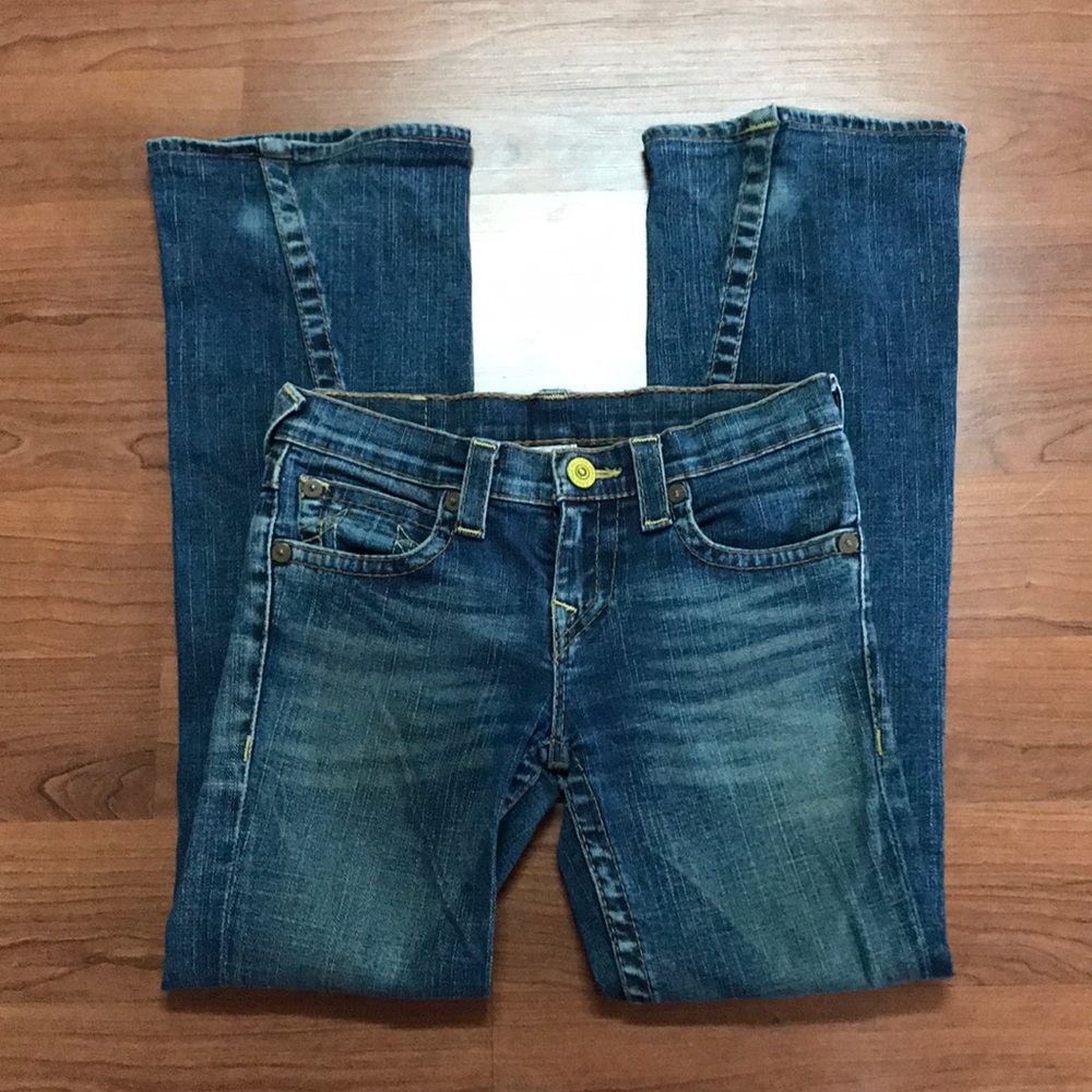 True Religion Jeans 14 X 27 snap buttons